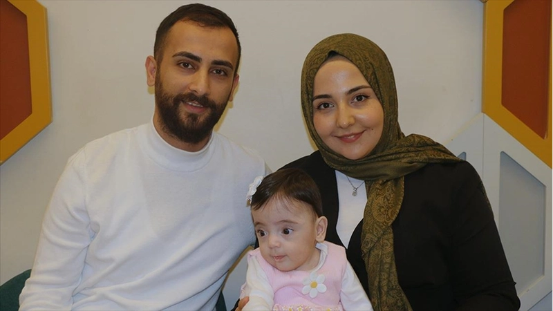 Prematüre doğan Masal Mira 104 günlük mücadeleyle ailesinin kollarına kavuştu 
