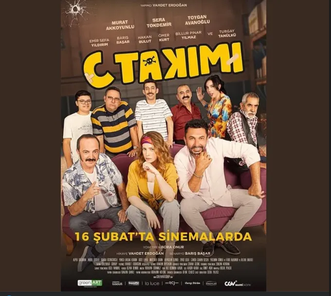 2024 yılında vizyona giren C Takımı televizyonda ilk kez ATV ekranına gelecek.