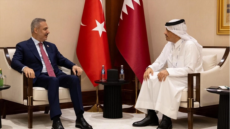 Dışişleri Bakanı Fidan, Katarlı mevkidaşı Al Sani ile görüştü