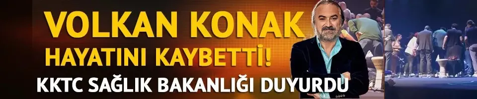 Volkan Konak konser sırasında fenalaştı! Acı haber geldi: Usta sanatçı Volkan Konak