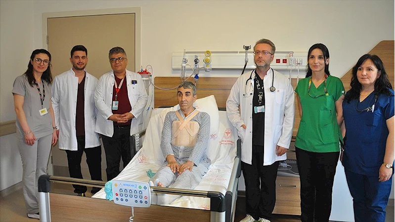 Aort damarı ikinci kez yırtılan hasta, Eskişehir Şehir Hastanesinde sağlığına kavuştu