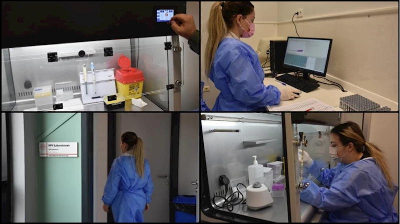 HPV Bölge Laboratuvarında bir ayda 211 kadının kanser riski taşıdığı belirlendi