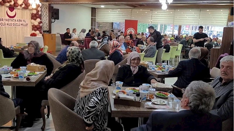 Samsun’da evlilikleri 40 yılı aşan çiftlere özel program düzenlendi