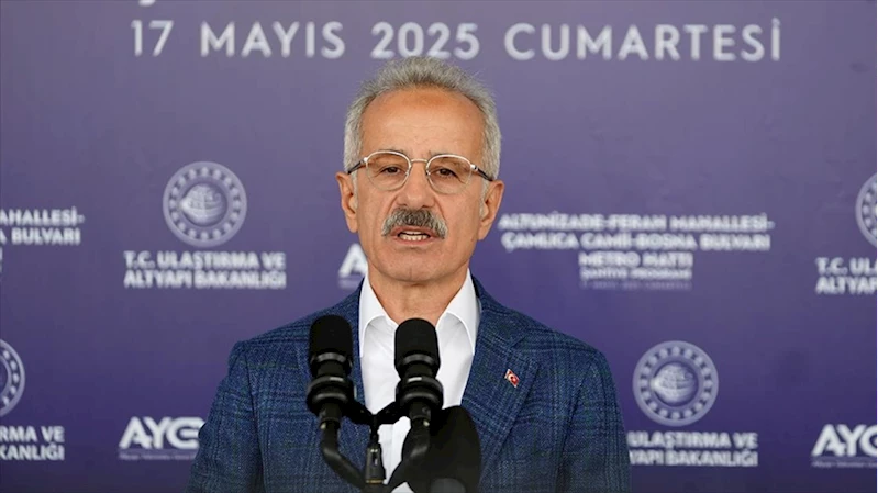Ulaştırma ve Altyapı Bakanı Uraloğlu: İstanbul