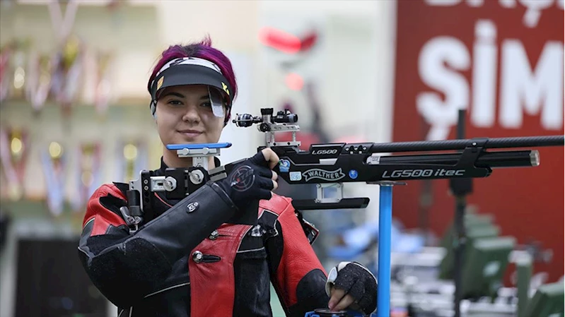 Milli atıcı Elif Berfin, gözünü dünya şampiyonalarına dikti