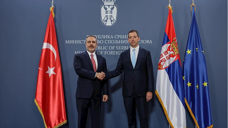 Dışişleri Bakanı Fidan, Sırbistan Dışişleri Bakanı Djuric ile görüştü