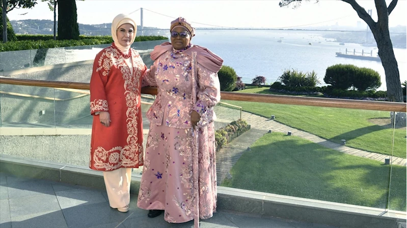 Emine Erdoğan, Esvatini Ana Kraliçesi Ntfombi Tfwala ile görüştü