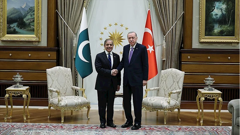 Cumhurbaşkanı Erdoğan, Pakistan Başbakanı Şerif