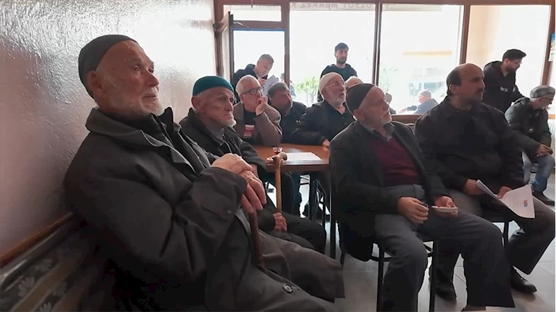 Bartın Üniversitesinden köy kahvehanelerinde afet bilinci eğitimi
