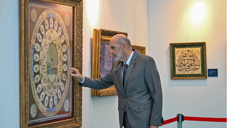 Osmanlı ve modern dönem hatlarının eserleri başkentte sanatseverlerle buluştu