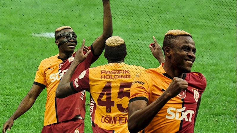 Kariyer sezonunu geçiren Osimhen, şampiyonluk yolunda Galatasaray