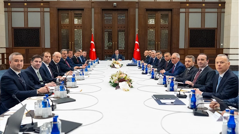 Ekonomi Koordinasyon Kurulu, Cumhurbaşkanı Yardımcısı Yılmaz başkanlığında toplandı