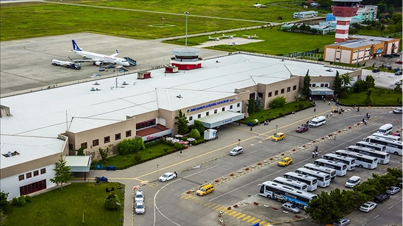 Samsun Çarşamba Havalimanı 5 ayda 579 bin 770 yolcuya hizmet verdi