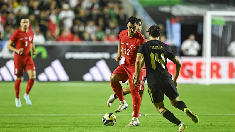 A Milli Futbol Takımı, hazırlık maçında Meksika