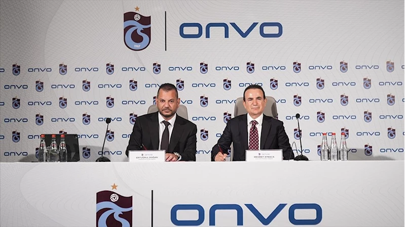 Trabzonspor ile Onvo, sponsorluk anlaşması gerçekleştirdi