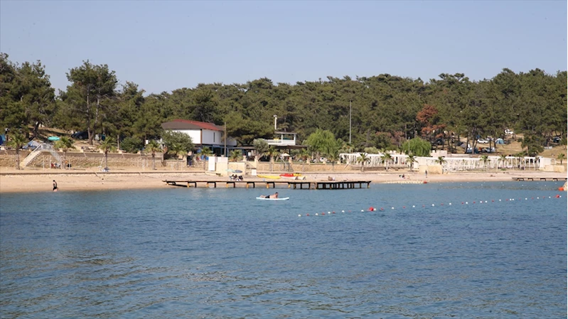Mavi ve yeşilin buluştuğu Saros Körfezi sahillerine Avrupalı turist ilgisi