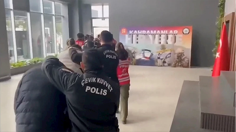 Nitelikli dolandırıcılık şebekelerine yönelik operasyonlarda 181 şüpheli tutuklandı