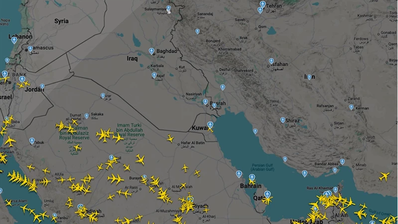 Katar’ın yanı sıra Irak, Kuveyt ve Bahreyn de hava sahasını kapattı