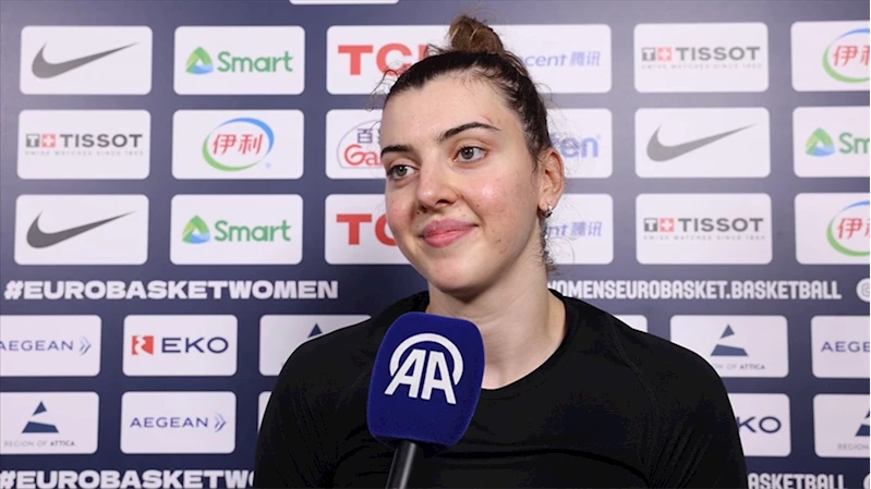Milli basketbolcu Elif Bayram, Almanya maçına odaklandı