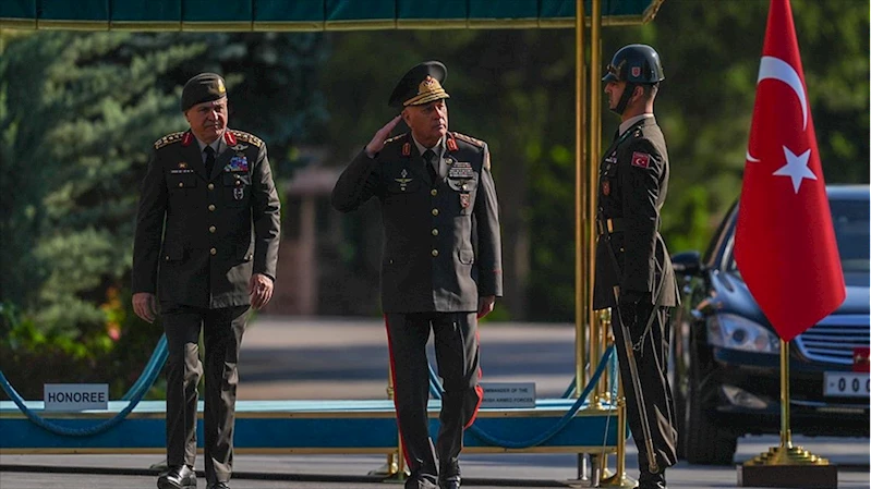 Genelkurmay Başkanı Orgeneral Gürak, Azerbaycanlı mevkidaşı Orgeneral Veliyev ile görüştü