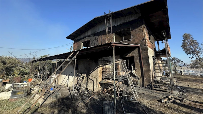 Alevlerin sardığı 400 hanelik mahalle cansiparane çalışmayla kurtuldu