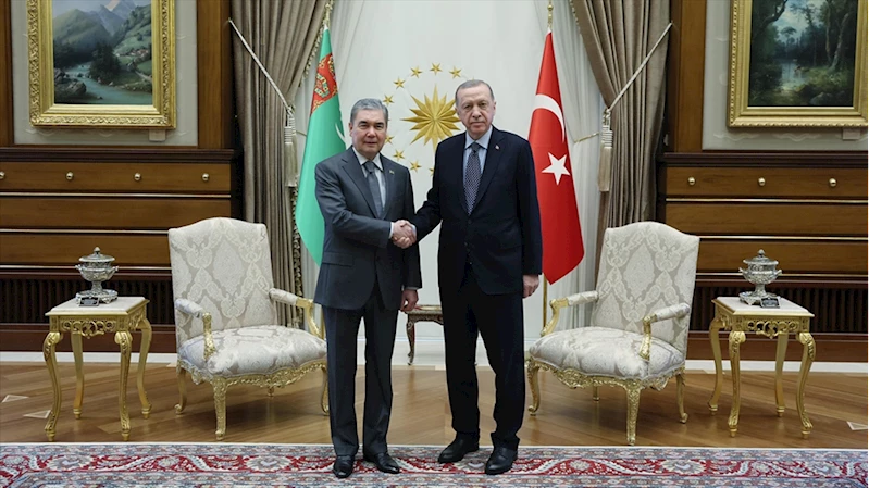 Cumhurbaşkanı Erdoğan, Türkmenistan Milli Lideri Berdimuhammedov ile telefonda görüştü