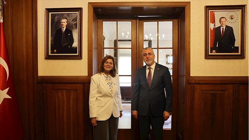 Çalışma ve Sosyal Güvenlik Bakanı Işıkhan, Suriyeli mevkidaşı ile görüştü
