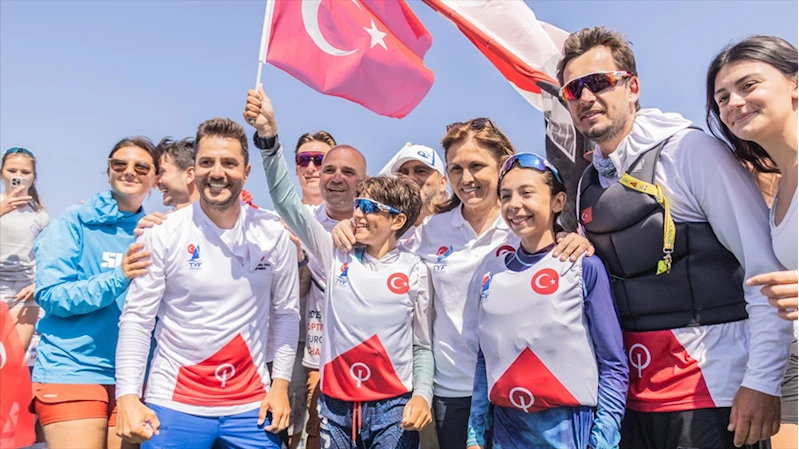 Milli yelkencilerden 2025 Optimist Avrupa Şampiyonası