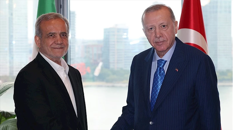 Cumhurbaşkanı Erdoğan, İran Cumhurbaşkanı Pezeşkiyan ile telefonda görüştü