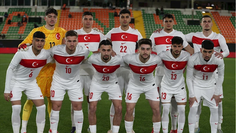 Ümit Milli Futbol Takımı, özel maçta yarın Karadağ ile karşılaşacak