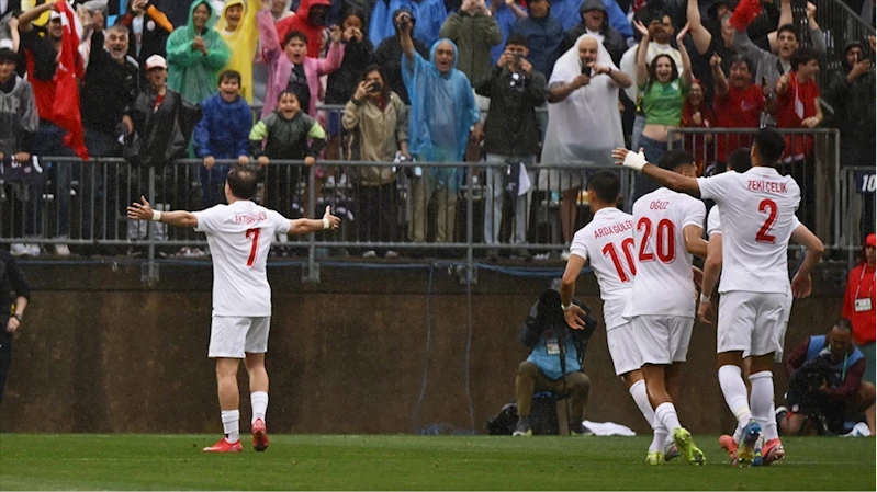 A Milli Futbol Takımı, hazırlık maçında ABD