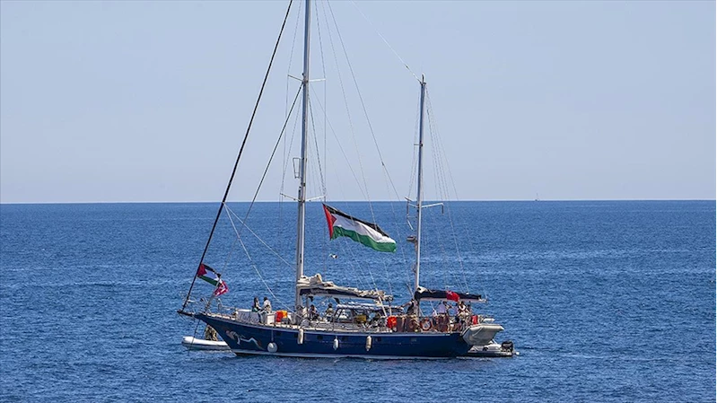 Gazze yolundaki Özgürlük Filosu aktivisti, İsrail