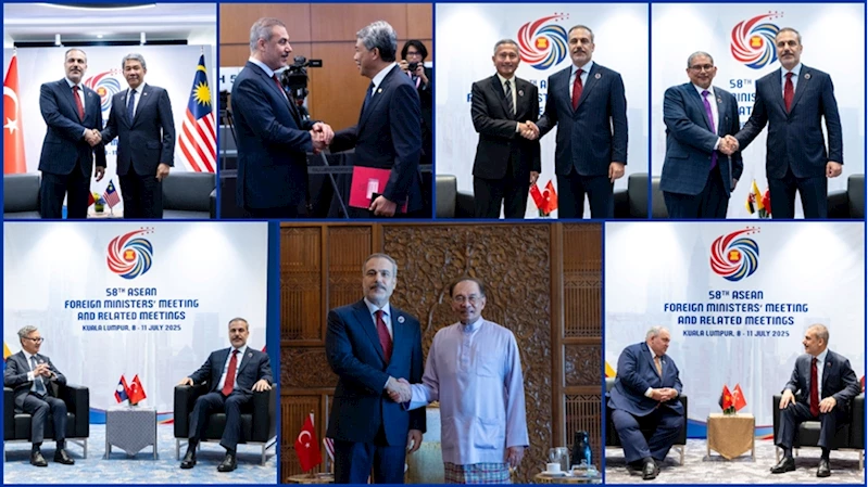Dışişleri Bakanı Fidan, Malezya Başbakanı Enver İbrahim tarafından kabul edildi