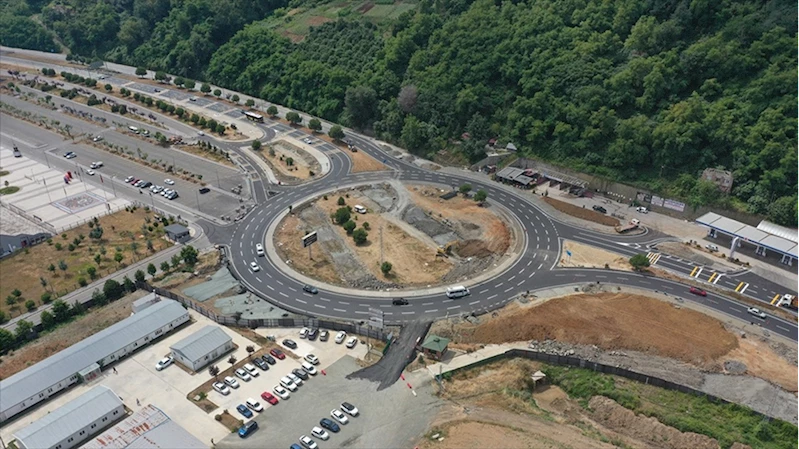 Trabzon Şehir Hastanesi Kavşağı trafiğe açıldı