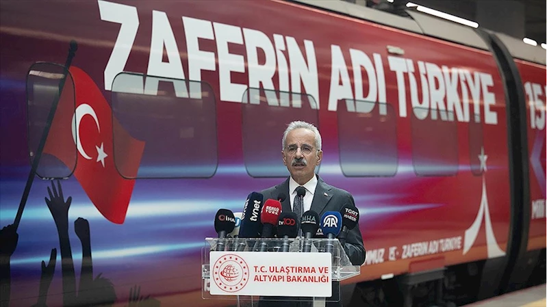 “Zaferin Adı Türkiye” temalı 15 Temmuz Demokrasi ve Milli Birlik Günü Treni, Ankara’dan ilk seferine uğurlandı