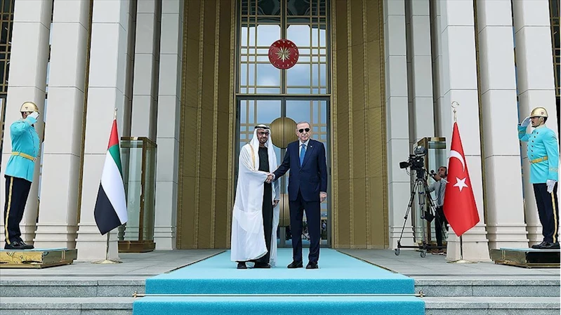 Cumhurbaşkanı Erdoğan, BAE Devlet Başkanı Al Nahyan