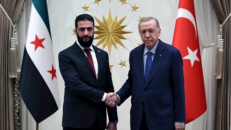 Cumhurbaşkanı Erdoğan, Suriye Cumhurbaşkanı Şara ile telefonda görüştü