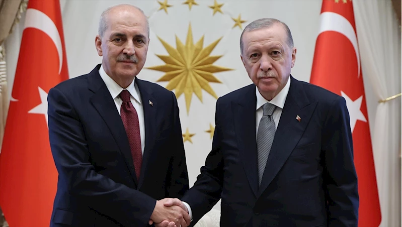 Cumhurbaşkanı Erdoğan, TBMM Başkanı Kurtulmuş