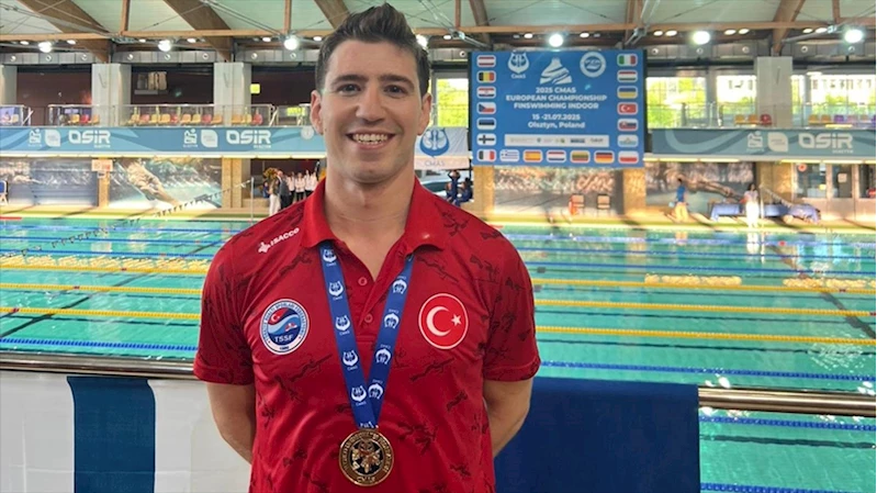 Milli sporcu Derin Toparlak, Paletli Yüzme Avrupa Şampiyonası