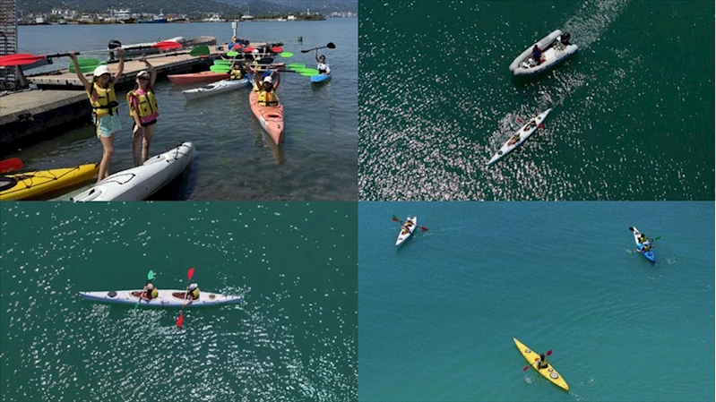 Geleceğin su sporcuları Karadeniz