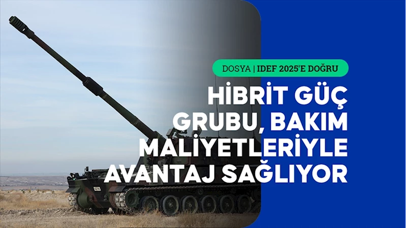 Askeri araçlar için yeni hibrit güç grubu geliyor