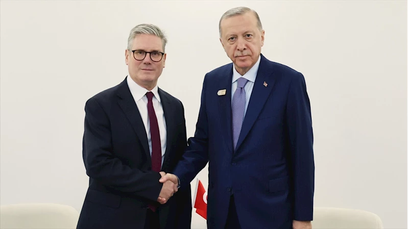 Cumhurbaşkanı Erdoğan, İngiltere Başbakanı Starmer ile telefonda görüştü