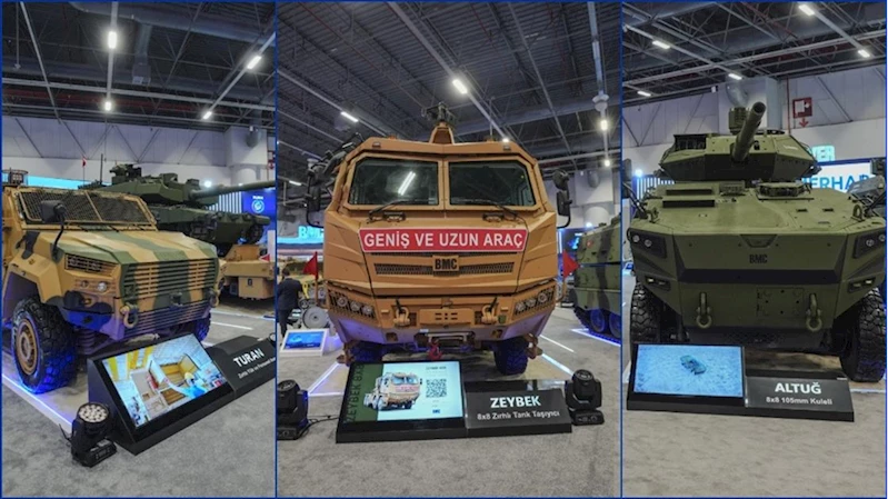 BMC, askerin yükünü alacak yeni araçlarını IDEF 2025