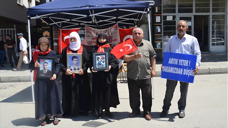 Muşlu aileler DEM Parti önündeki eylemlerini sürdürdü