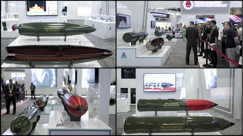 GAZAP ve HAYALET uçak bombaları ilk kez IDEF 2025