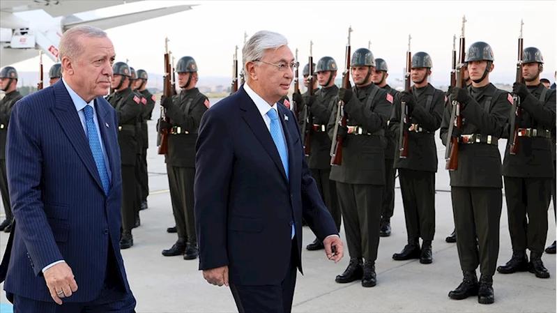 Cumhurbaşkanı Erdoğan, Kazakistan Cumhurbaşkanı Tokayev