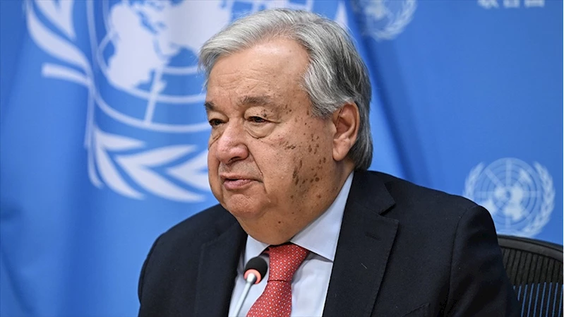 Guterres: Gazze halkının dünyanın gözü önünde yok edilişi hiçbir şekilde meşrulaştırılamaz