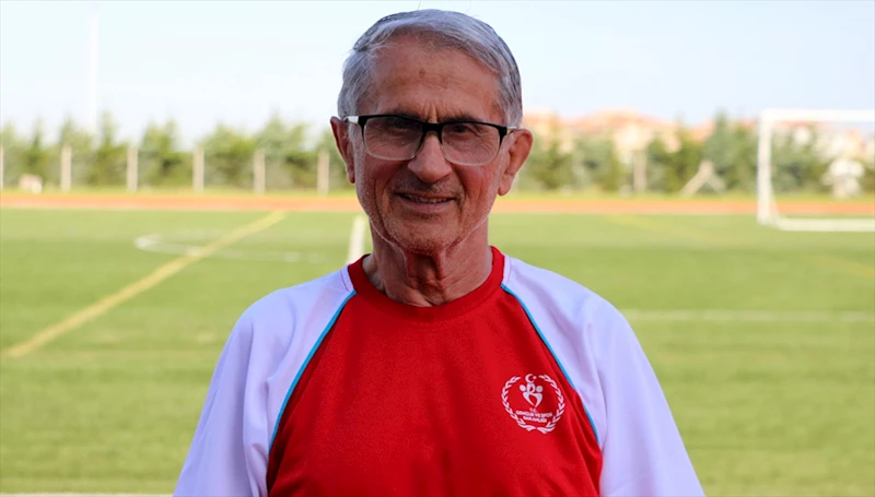 Tekirdağlı 78 yaşındaki atletin hedefi, 10. Uluslararası Edirne Maratonu