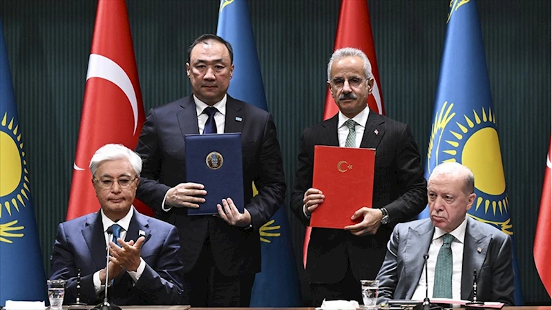 Türkiye ve Kazakistan işbirliğiyle Orta Koridor