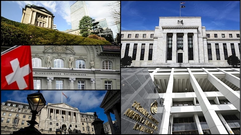 Merkez bankaları yılın ilk yarısında parasal gevşemeyi hızlandırdı